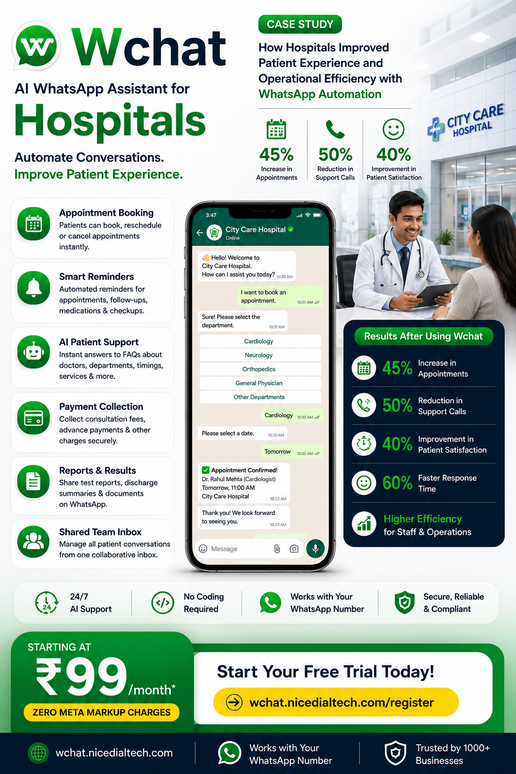 Wchat-for-Hospital-Start-from-99