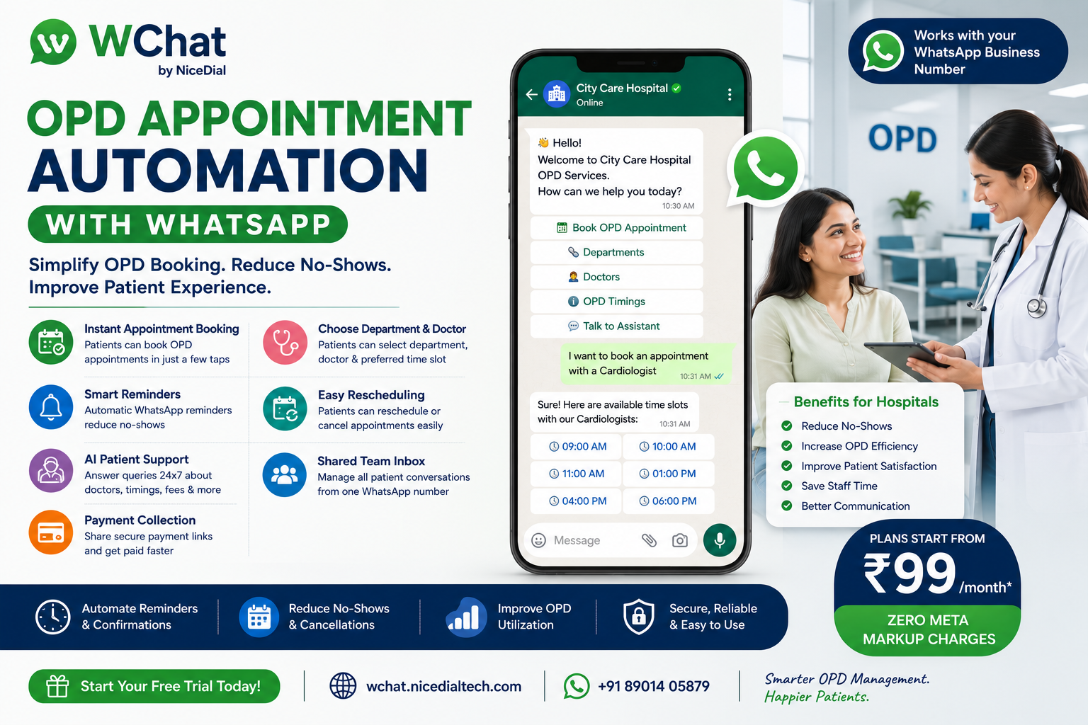 opd-appointment-automation-with-whatsapp