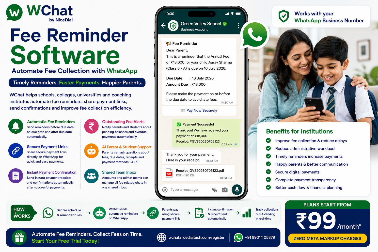Free reminder software whatsapp Automation