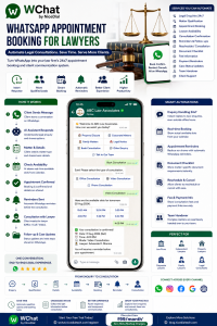 whatsapp appointment booking for lawyers