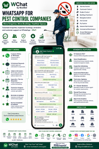 whatsapp for pest control company
