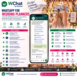 whatsapp for wedding planners